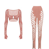 Octavia Top x Sierra Leggings Marlboro
