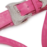 Oshun Leather Chaps Fuchsia Pink