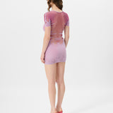 Pin-Up Mini Dress Lilac