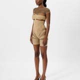 Pollard Playsuit Beige