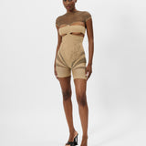 Pollard Playsuit Beige