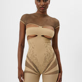 Pollard Playsuit Beige