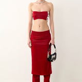 Premier Trouser Skirt Red