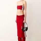 Premier Trouser Skirt Red