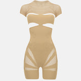 Pollard Playsuit Beige