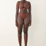 Raven Shorts Old Money Brown