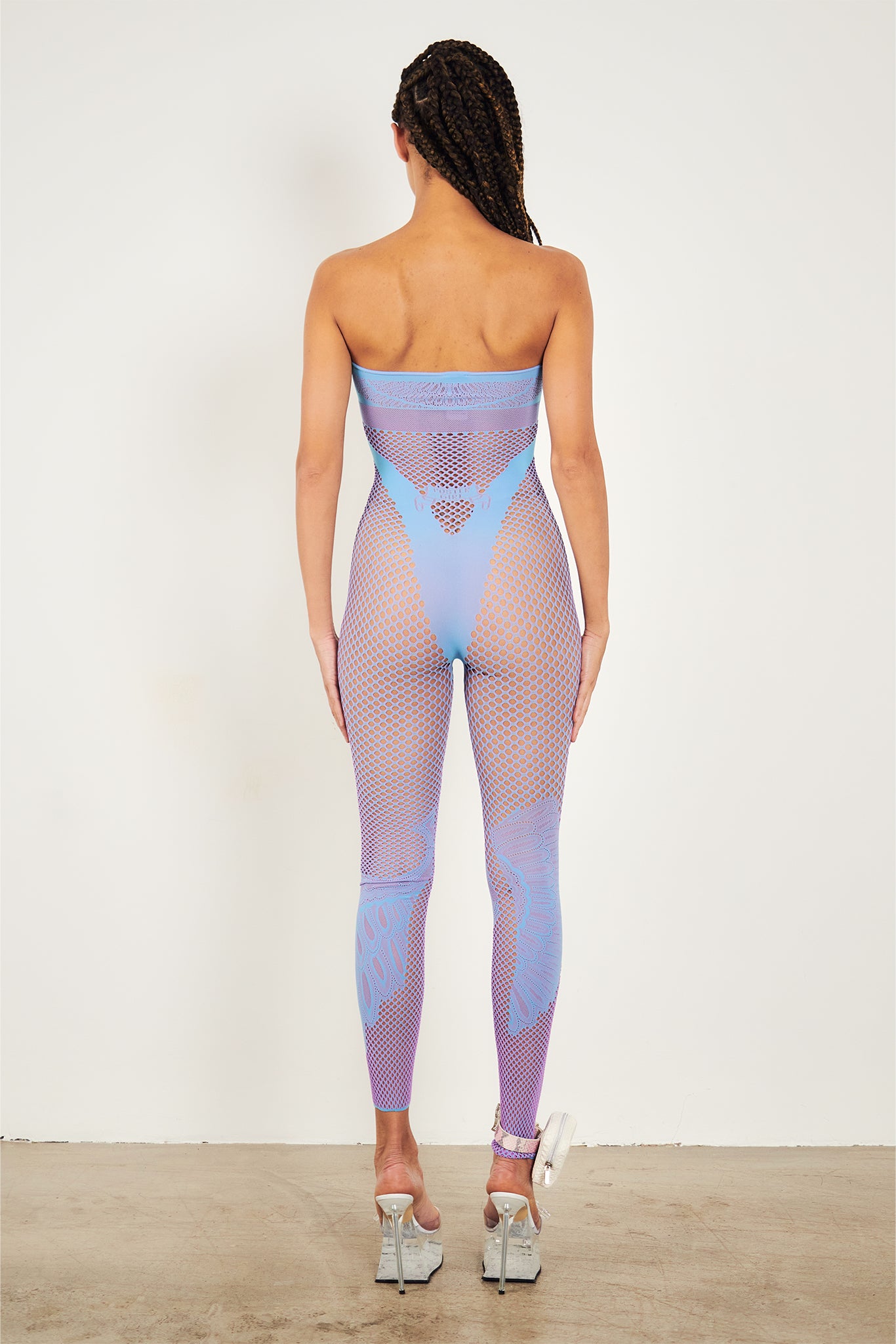 Risque Jumpsuit Crypto Blue