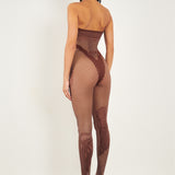 Risque Jumpsuit Old Money Brown