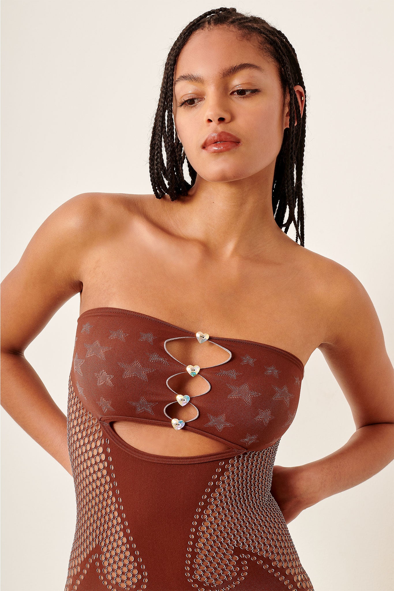 Roxie Dress Old Money Brown Roxie Dress Old Money Brown