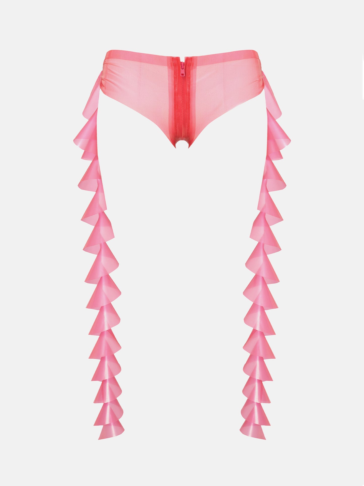 Rapunzel Hotpants Latex Harlot Pink