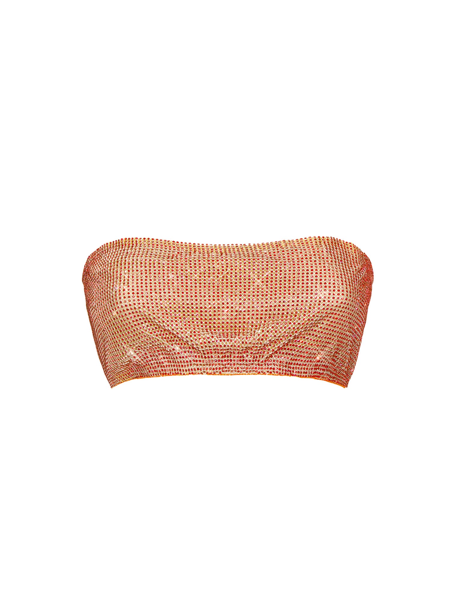 Rhinestoned Brooke Bra Aperol Spritz