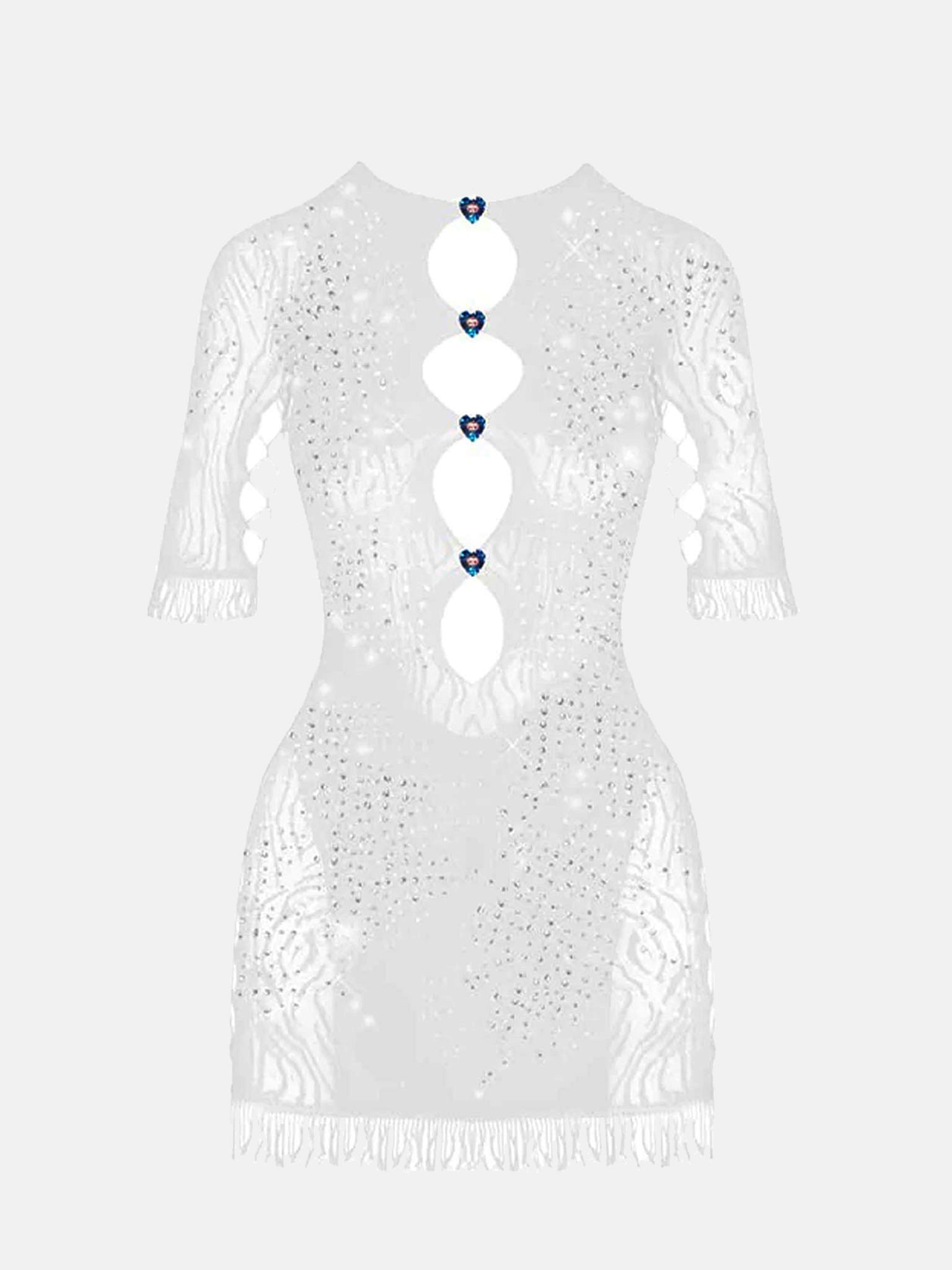 Frigga dress - Optic white main image 0