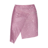 Rhinestoned Winona Skirt in Cosmo