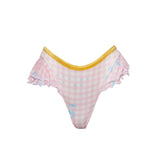 Richards Bikini Bottoms Pink Gingham