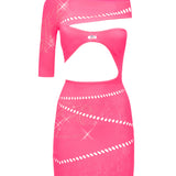 Robin Dress Shocking Pink