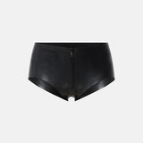 Rooney Latex Hotpants Black