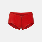 Rooney Latex Hotpants Red