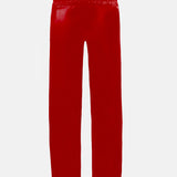 S*x Tape Tracksuit Bottoms Wet Gloss Red