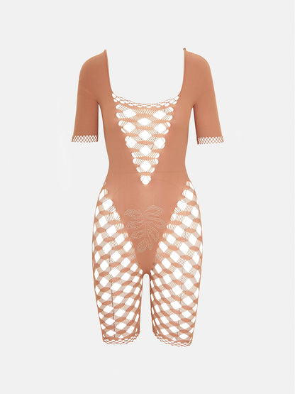 Shelly Playsuit Latte