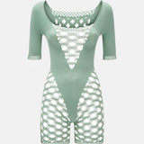 Shelly Playsuit Seafoam