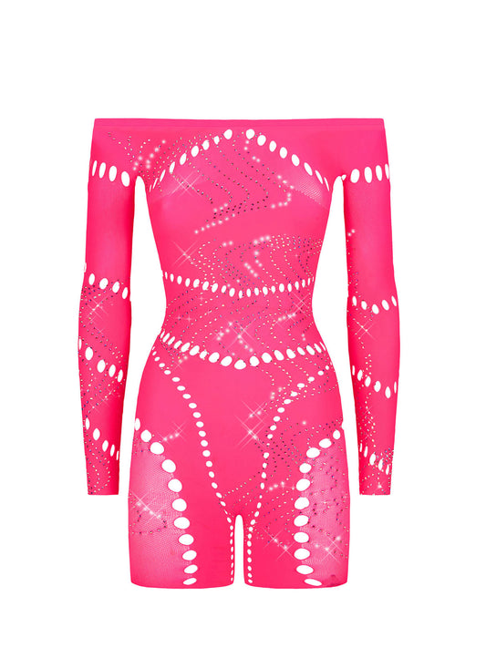 Sonya Jumpsuit Shocking Pink