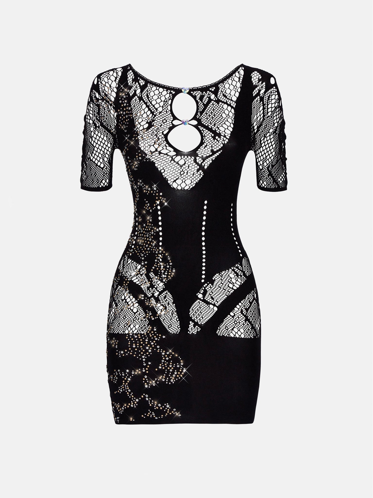 Stella Dress Jet Black