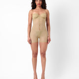Goldie Playsuit Taupe