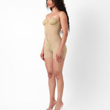Goldie Playsuit Taupe