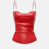 Tart Latex Top Red