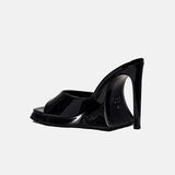 Ursula Mules Patent Leather Black