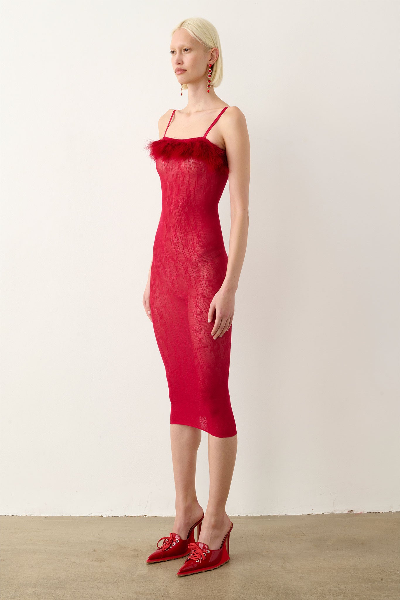 POSTER GIRL - Women's Vanderbeck Dress Red POSTER GIRL - Women's Vanderbeck Dress Red