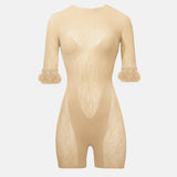 Vanderbilt Playsuit Beige