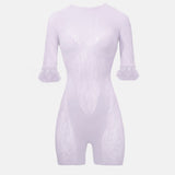 Vanderbilt Playsuit Lilac