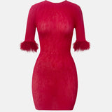 Vanderpool Dress Red