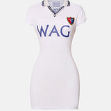 WAG Mini Dress White