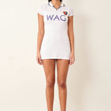 WAG Mini Dress White