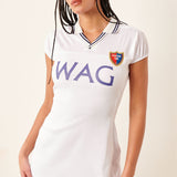 WAG Mini Dress White