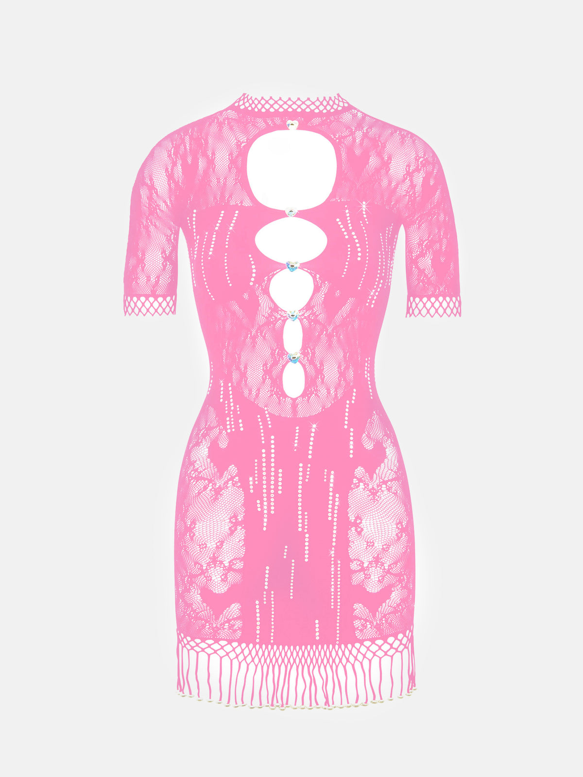 Yemaya Dress Fuchsia Pink