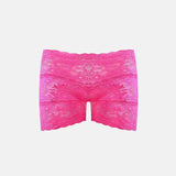 Ava Lace Shorts Harlot Pink