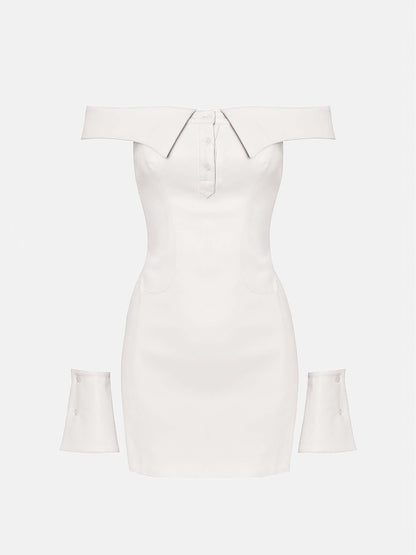 Blake Dress Virgin White