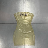 The Signature Bandeau Dress Clear