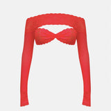 Davina Top Vixen Red