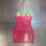 Donatella Dress Pink Jelly