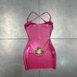 Patsy Dress Rhubarb