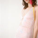 Gretchen Mini Dress Pink Gingham