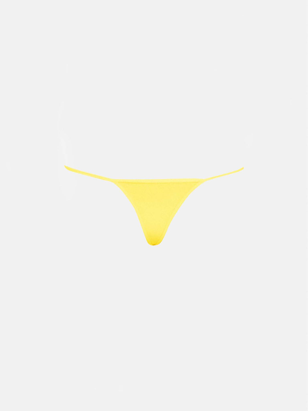 Matching T-Bar G String Sunshine Yellow | POSTER GIRL