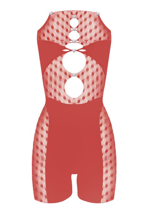 Jetta Jumpsuit Shapewear Burnt Henna