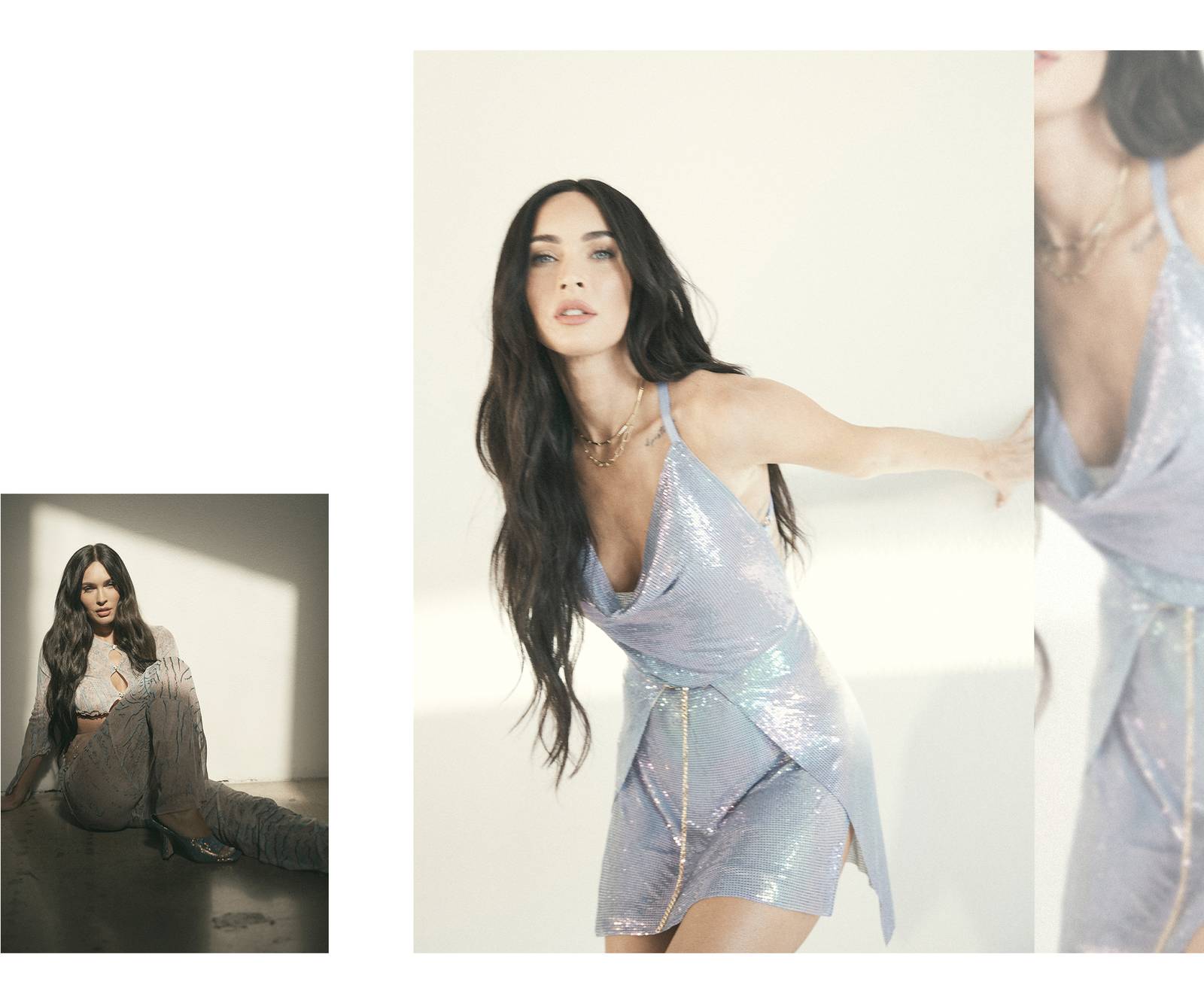 megan fox silver dress Megan Fox's People's Choice Awards 2024 outfit was inspired by 'Jennifer's Body'