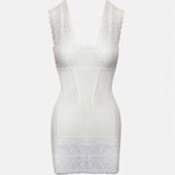 Perri Dress Virgin White