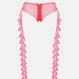 Rapunzel Hotpants Latex Harlot Pink